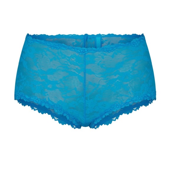 SKIMS STRETCH LACE INTIMATES BOYSHORT in Mykonos NEW - Picture 4 of 9